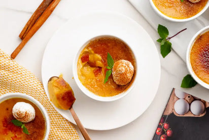 Keto Pumpkin Creme Brûlée