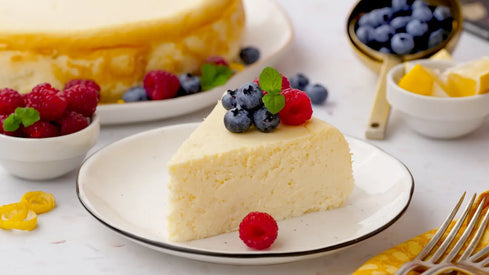 Low Calorie Creamy Cheesecake