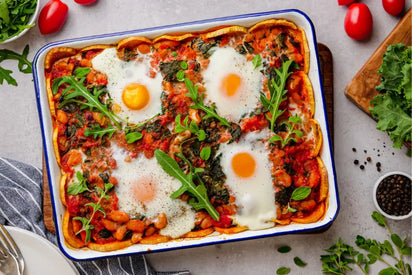 Sweet Potato, Bean & Kale Shakshuka