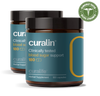 A bottle of Curalin, a curcumin supplement.