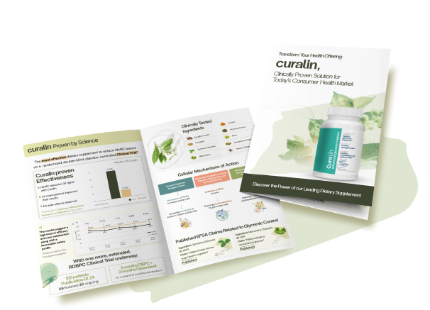 broshures about dietary supplements products curaslim