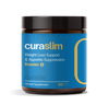 A bottle of CuraSlim Weight Loss Support capsules
